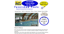 Desktop Screenshot of favershampools.com